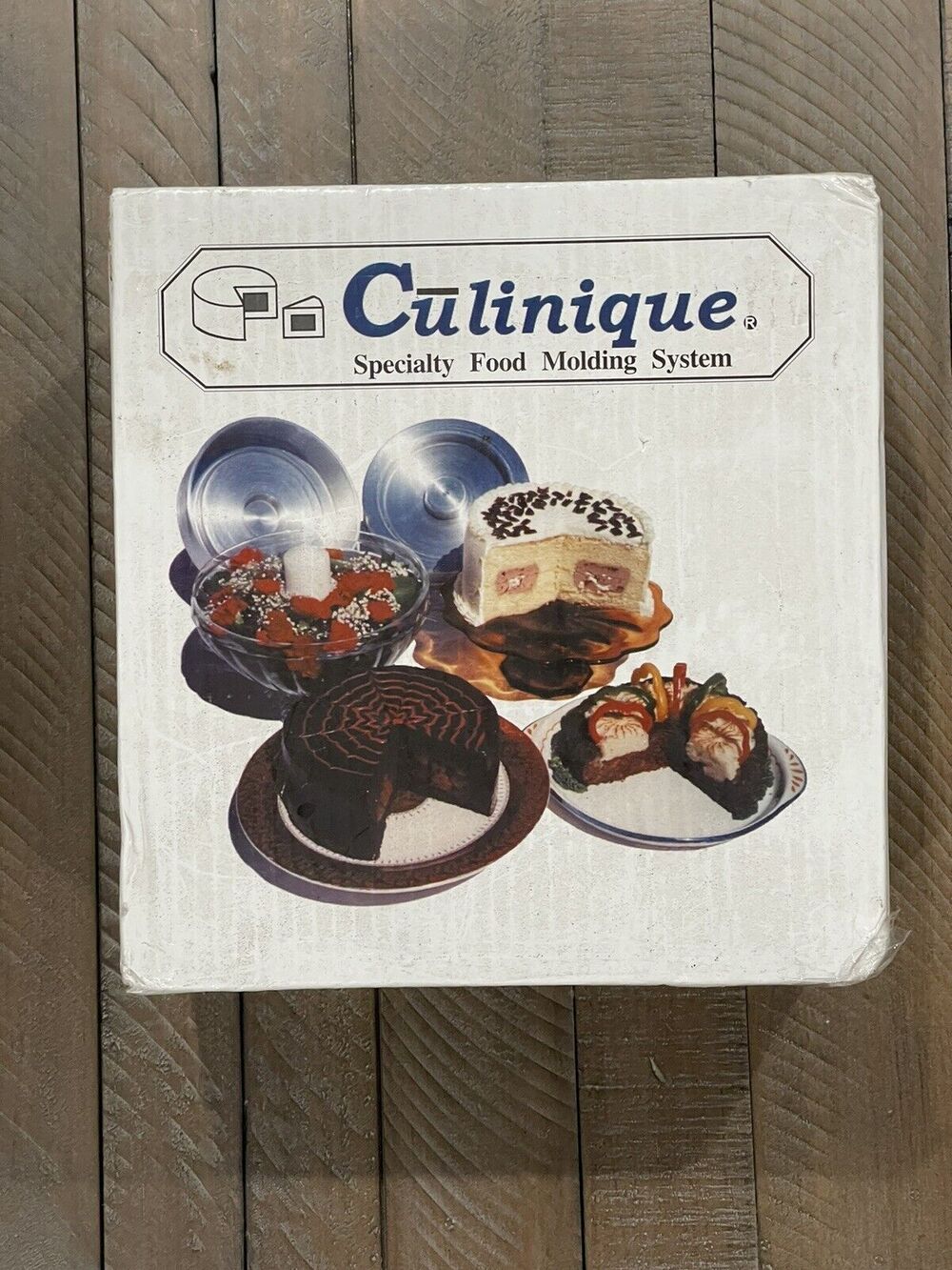 PRE-OWNED CULINIQUE SPECIALTY FOOD MOLDING SYSTEM For MEALS & DESSERTS 9"x 2.5"